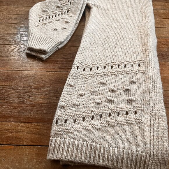 Oversized Chunky Camel Cardigan - Picture 7 of 12